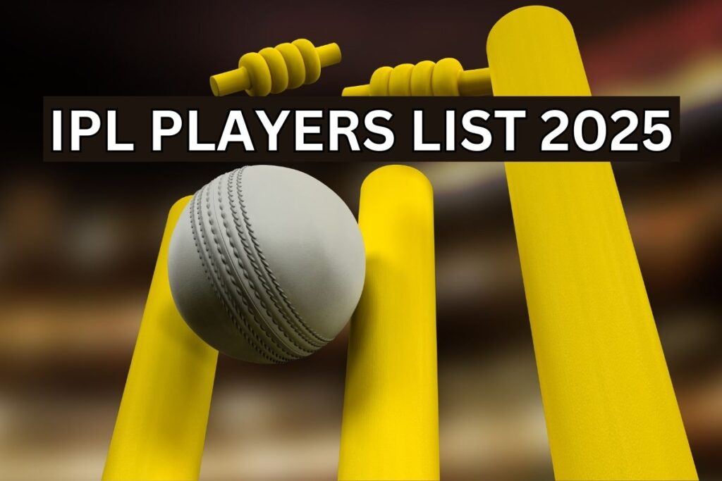 IPL Players List 2025 – IPL Auction Released